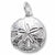 Sand Dollar charm in Sterling Silver hide-image