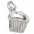 Muffin charm in Sterling Silver hide-image