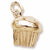 Muffin charm in Yellow Gold Plated hide-image