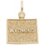 Wyoming Charm in Yellow Gold Plated