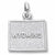 Wyoming charm in 14K White Gold hide-image