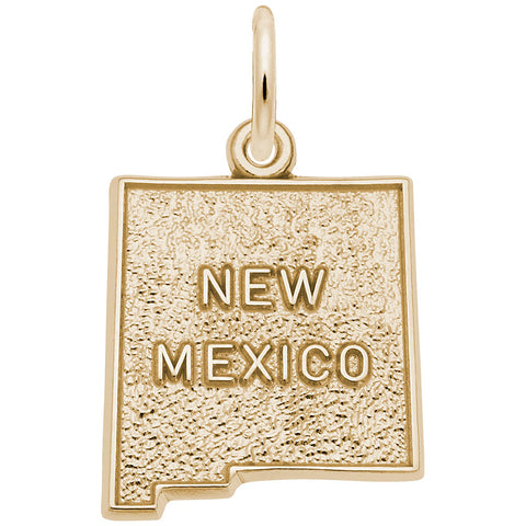New Mexico Charm In Yellow Gold