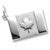 Canadian Flag charm in Sterling Silver hide-image