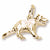 Tasmanian Devil charm in Yellow Gold Plated hide-image