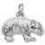 Wombat charm in 14K White Gold hide-image