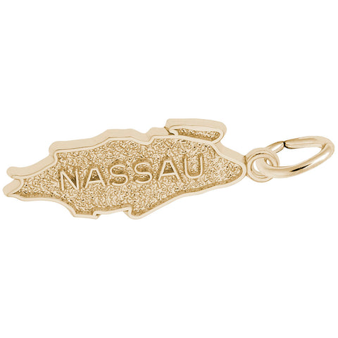 Nassau Charm in Yellow Gold Plated