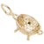 Colander Charm In Yellow Gold
