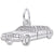 Limousine Charm In Sterling Silver