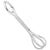 Cooking Whisk Charm In 14K White Gold