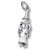 Wizard charm in Sterling Silver hide-image