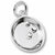 Gold Pan charm in Sterling Silver hide-image