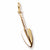 Garden Trowel charm in Yellow Gold Plated hide-image