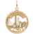 Atlanta Charm in Yellow Gold Plated