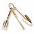 Gardening Tools charm in Yellow Gold Plated hide-image