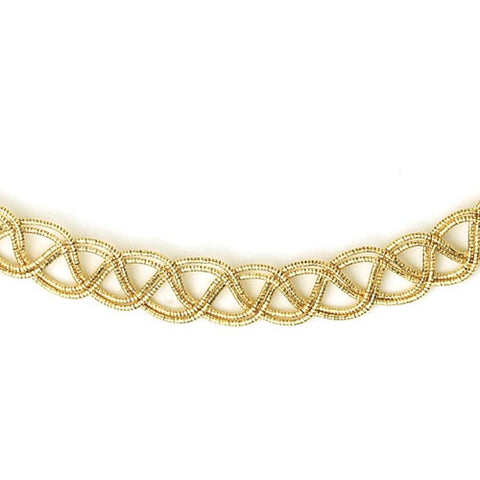 14K Yellow Gold Opera Link Bracelet