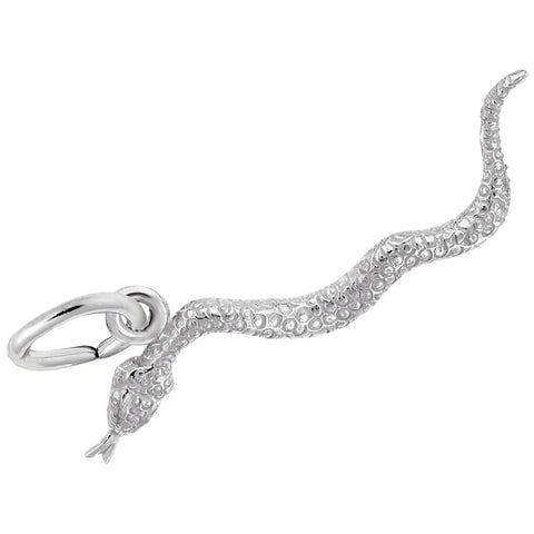 Snake Charm In Sterling Silver