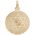 Bar Mitzvah Charm In Yellow Gold