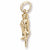 Seaotter charm in Yellow Gold Plated hide-image