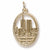 World Trade Center Charm in 10k Yellow Gold hide-image