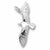 Seagull charm in Sterling Silver hide-image
