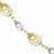 14K Two-Tone Fancy Link Bracelet