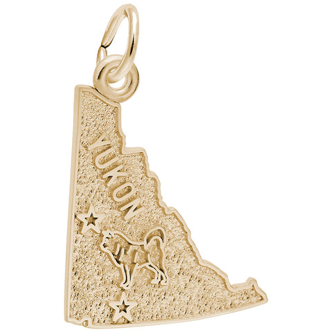Yukon Charm in Yellow Gold Plated