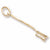 Toothbrush charm in Yellow Gold Plated hide-image