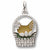 French Hens charm in 14K White Gold hide-image