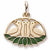 Calling Birds Charm in 10k Yellow Gold hide-image