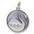 Swans A Swimming charm in Sterling Silver hide-image