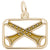 Pipers Piping Charm In Yellow Gold