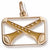 Pipers Piping charm in Yellow Gold Plated hide-image