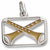 Pipers Piping charm in 14K White Gold hide-image