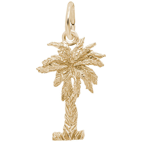 Palemetto 3D Charm In Yellow Gold