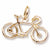 Bicycle Charm in 10k Yellow Gold hide-image
