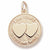 I Am Yours Hearts Charm in 10k Yellow Gold hide-image