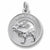 Montana Moose charm in 14K White Gold hide-image