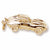 Yellow Sport Charms Car Charm in 10k Yellow Gold hide-image