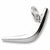 Boomerang charm in 14K White Gold hide-image