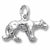 Cougar charm in Sterling Silver hide-image