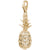 Pineapple Charm In Yellow Gold