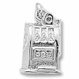Jackpot charm in Sterling Silver