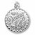 Darling 14 charm in 14K White Gold hide-image