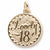 Lovely 18 charm in Yellow Gold Plated hide-image