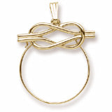 Charmholder in Yellow Gold Plated hide-image