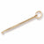 Crochet Hook charm in Yellow Gold Plated hide-image