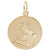 Mom And Baby Charm In Yellow Gold