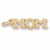 Mom charm in Yellow Gold Plated hide-image