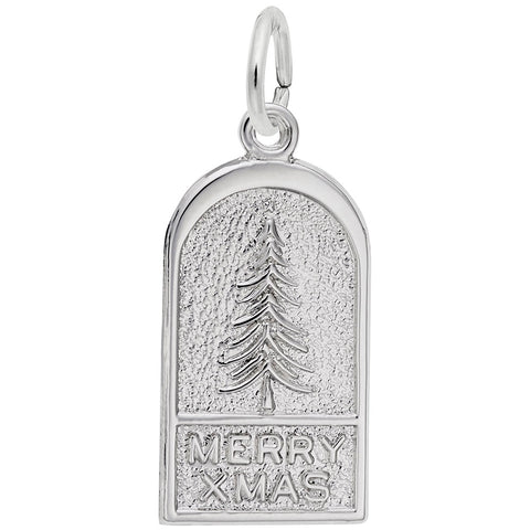 Christmas Charm In Sterling Silver
