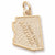 Grand Canyon, Az charm in Yellow Gold Plated hide-image